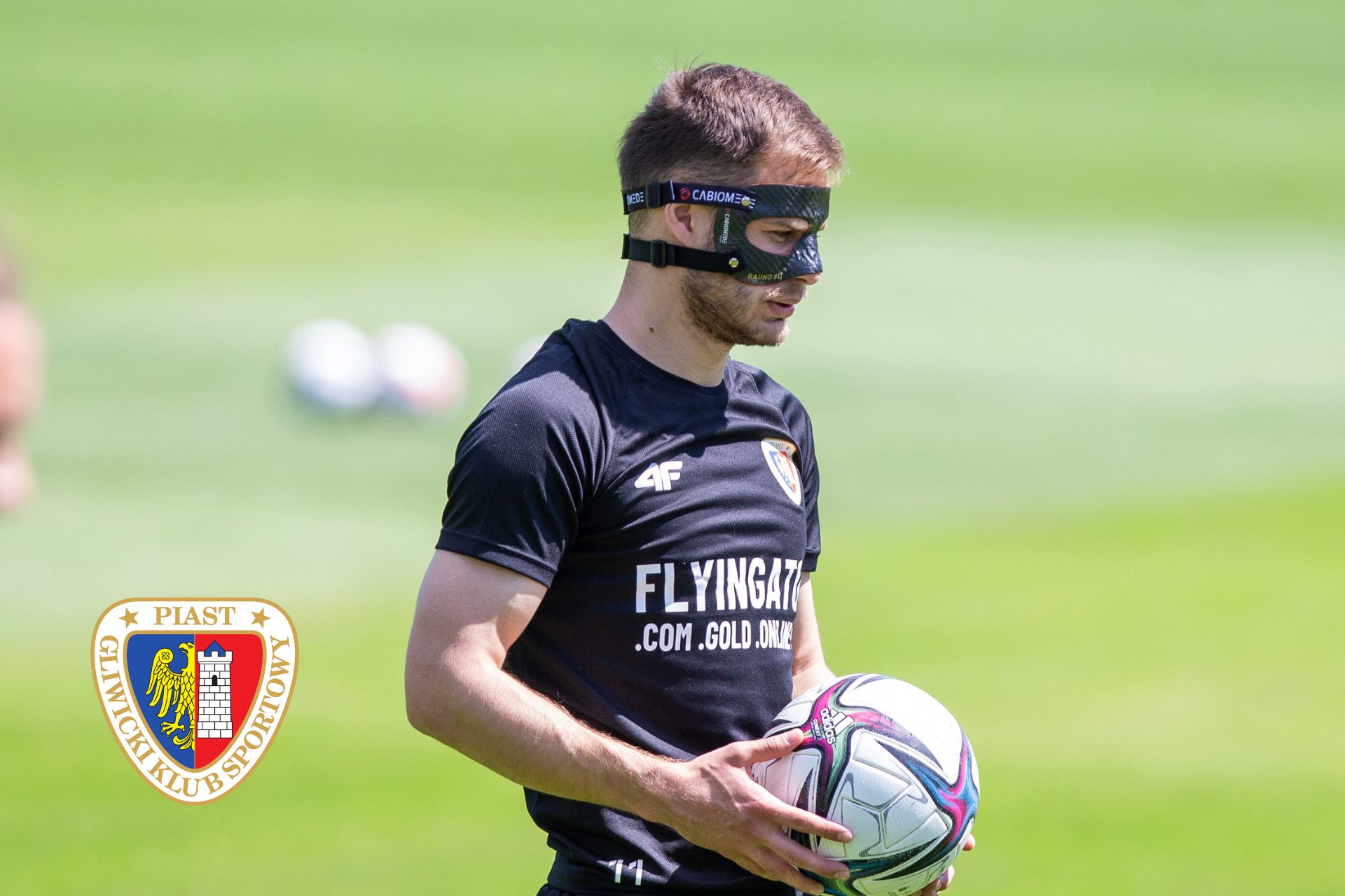 PROTECTIVE MASK FOR RAUNO SAPPINEN OF PIASTA GLIWICE