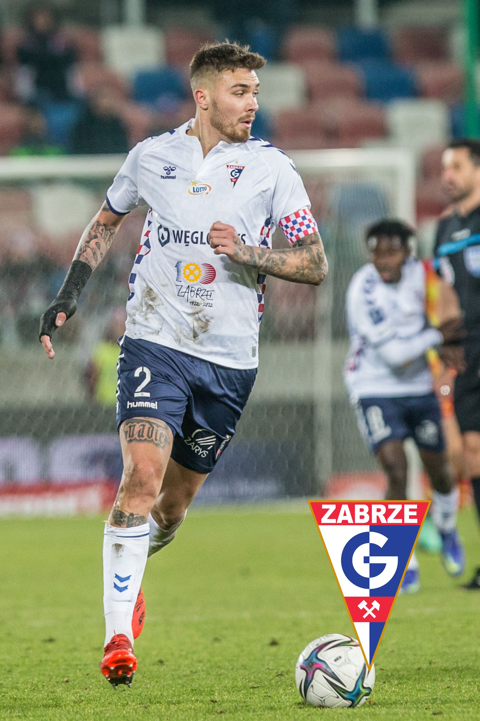 HAND PROTECTOR FOR PRZEMYSŁAW WIŚNIEWSKI FROM GÓRNIK ZABRZE