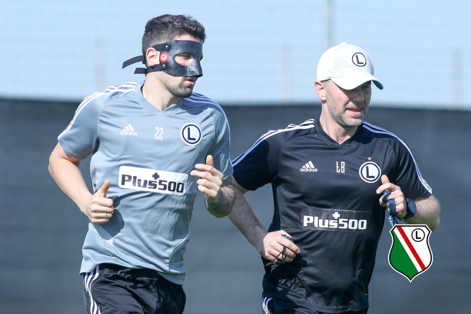 PROTECTIVE MASK FOR PAWEŁ WSZOŁEK FROM LEGIA WARSZAWA